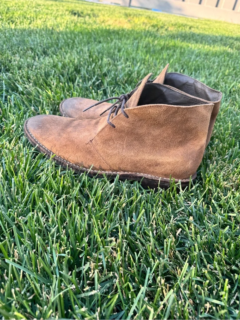 Thursday Boot Co Everyday Chukka Boots Brown Suede Size 10.5